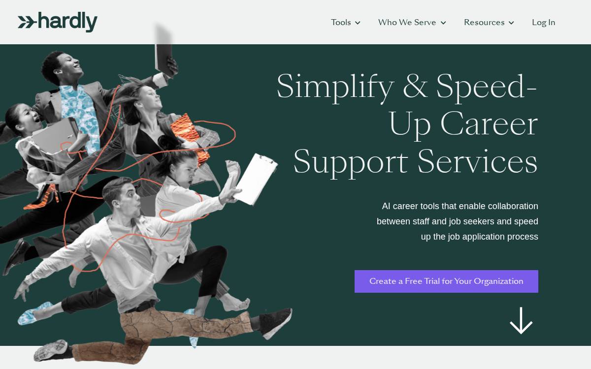 Hardly website preview