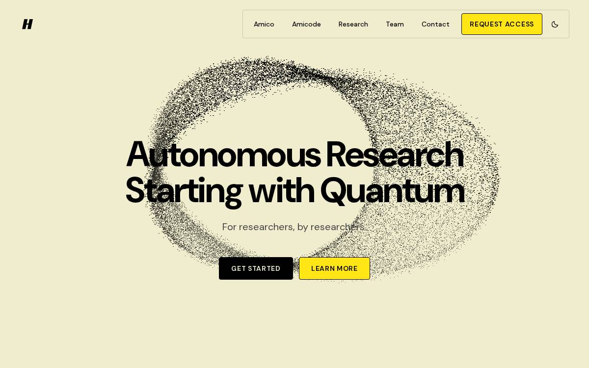 Harmoniqs website preview