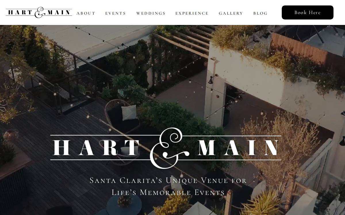 Hart & Main website preview
