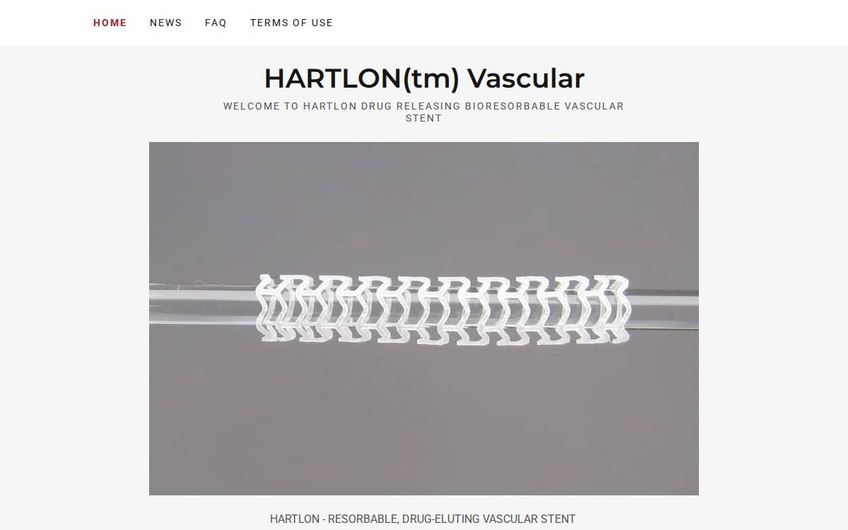 Hartlon website preview