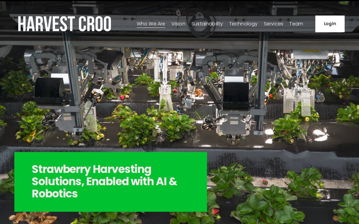 Harvest CROO, LLC website preview