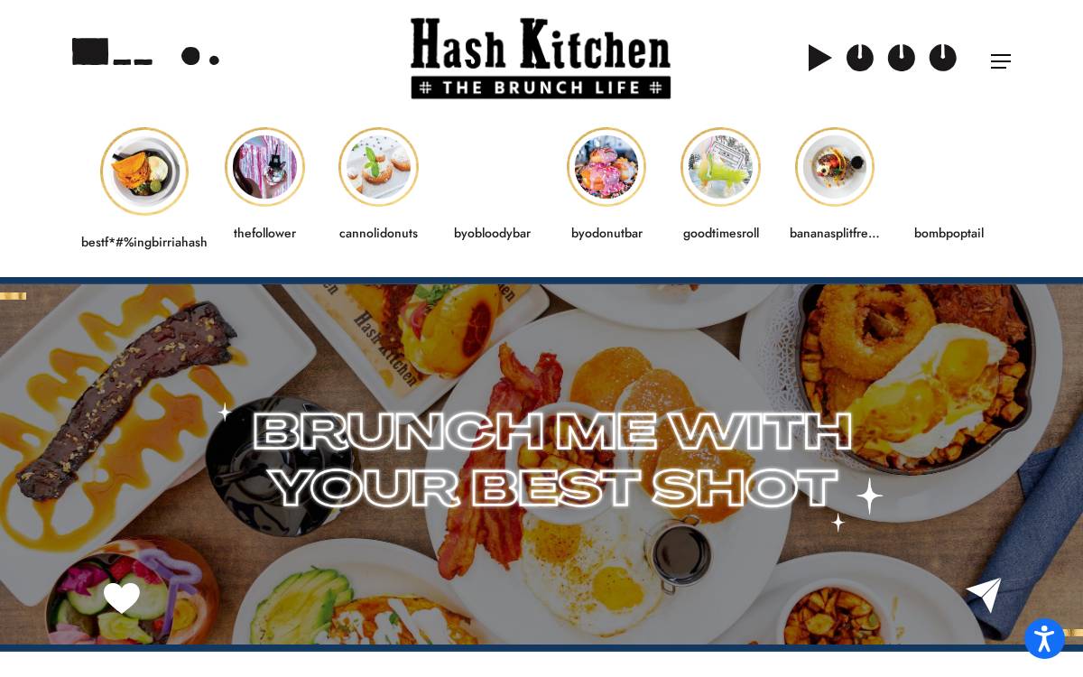 Hash Kitchen website preview