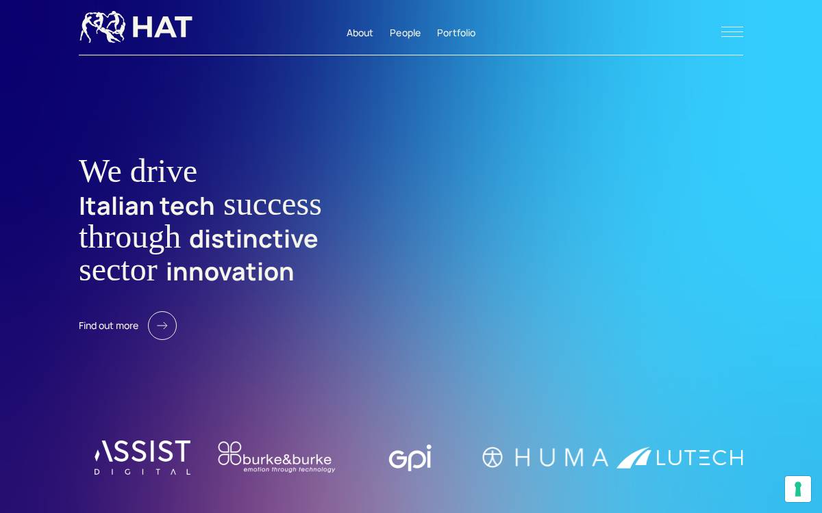 Hat website preview