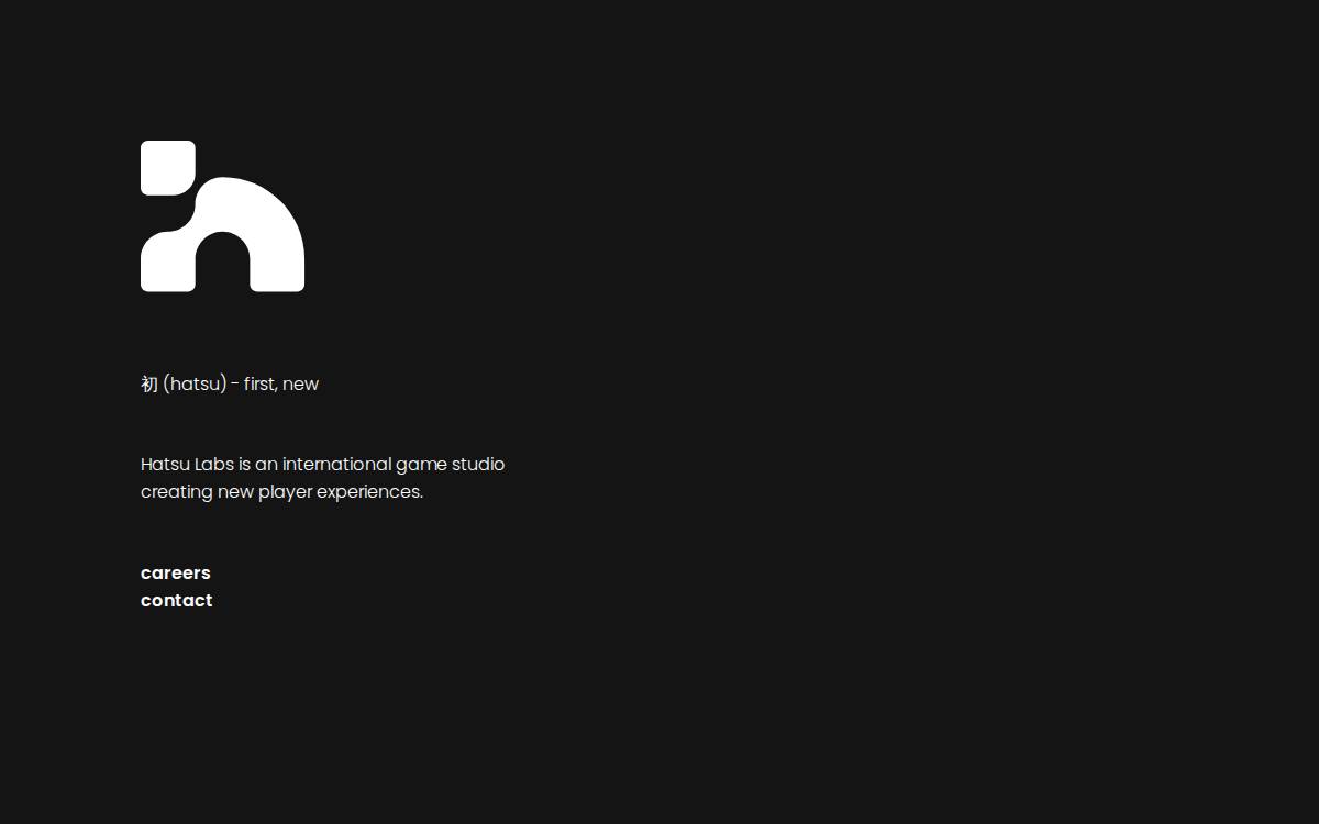 Hatsu Labs website preview