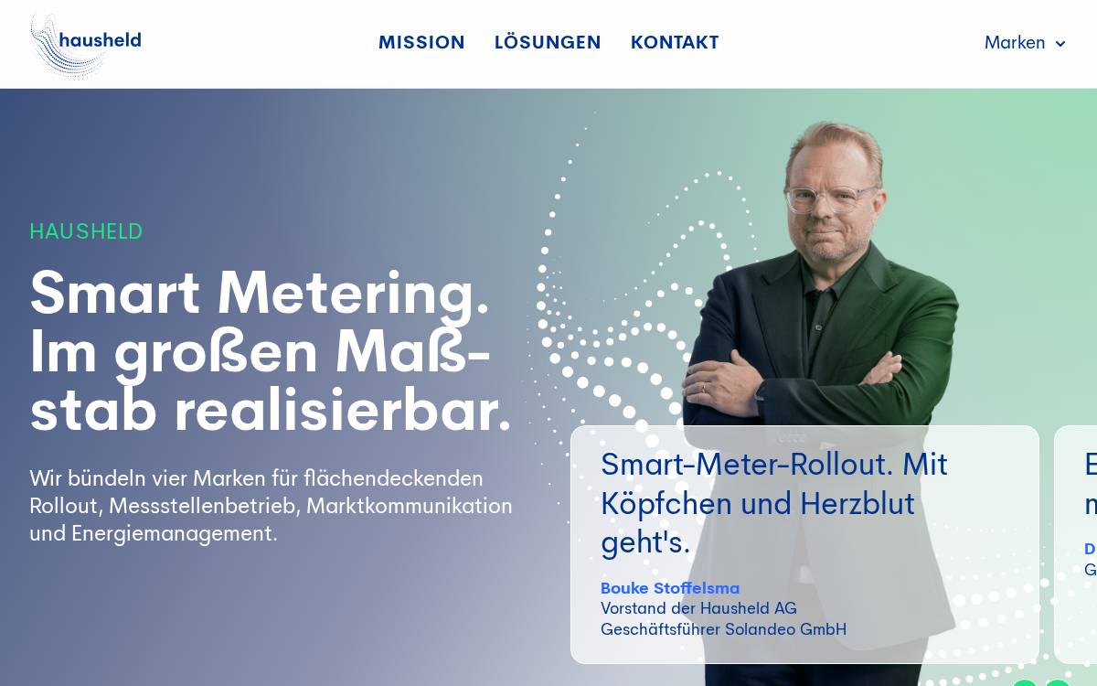 Hausheld website preview