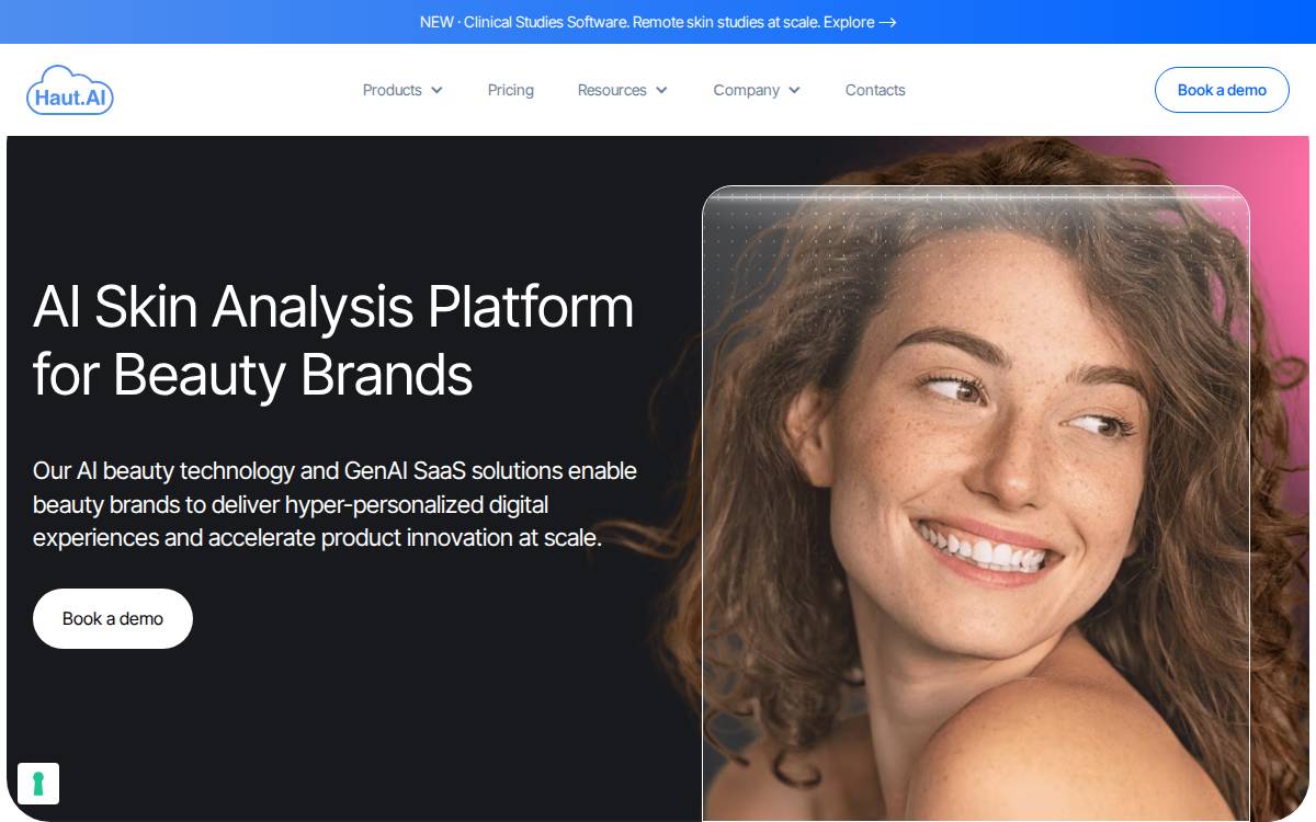 Haut website preview