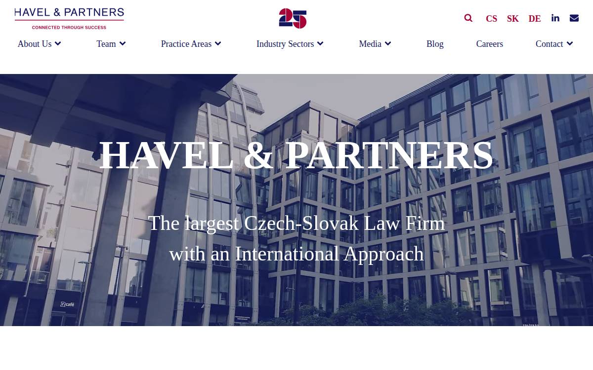 Havelpartners website preview