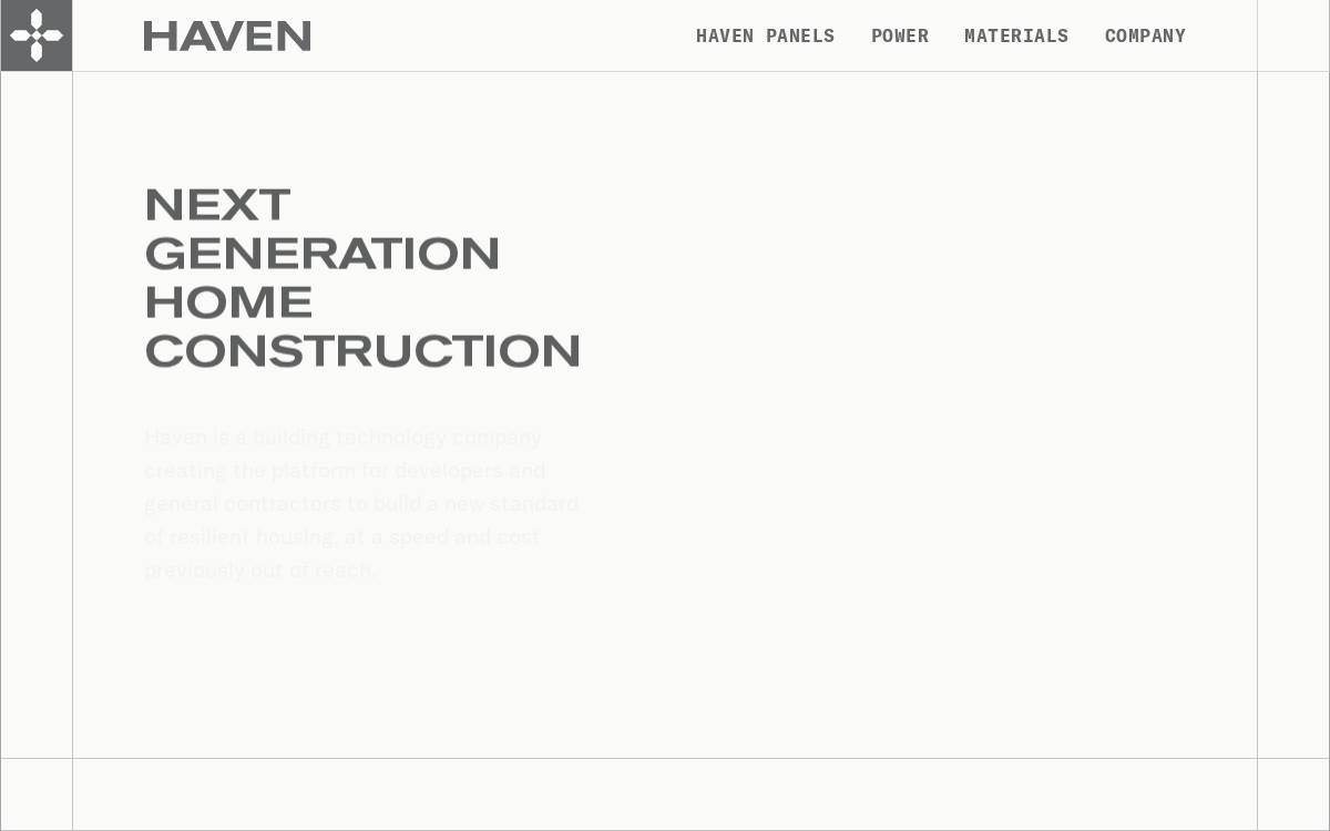 Haven website preview