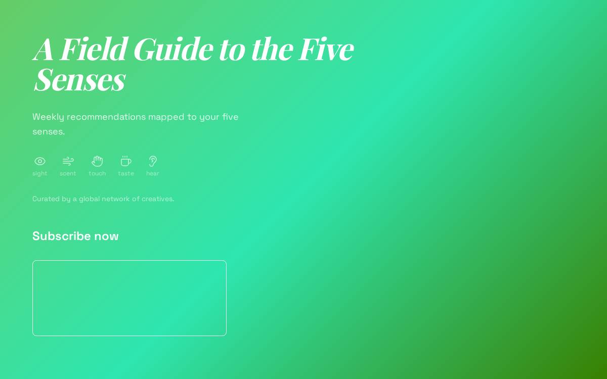 Haven website preview
