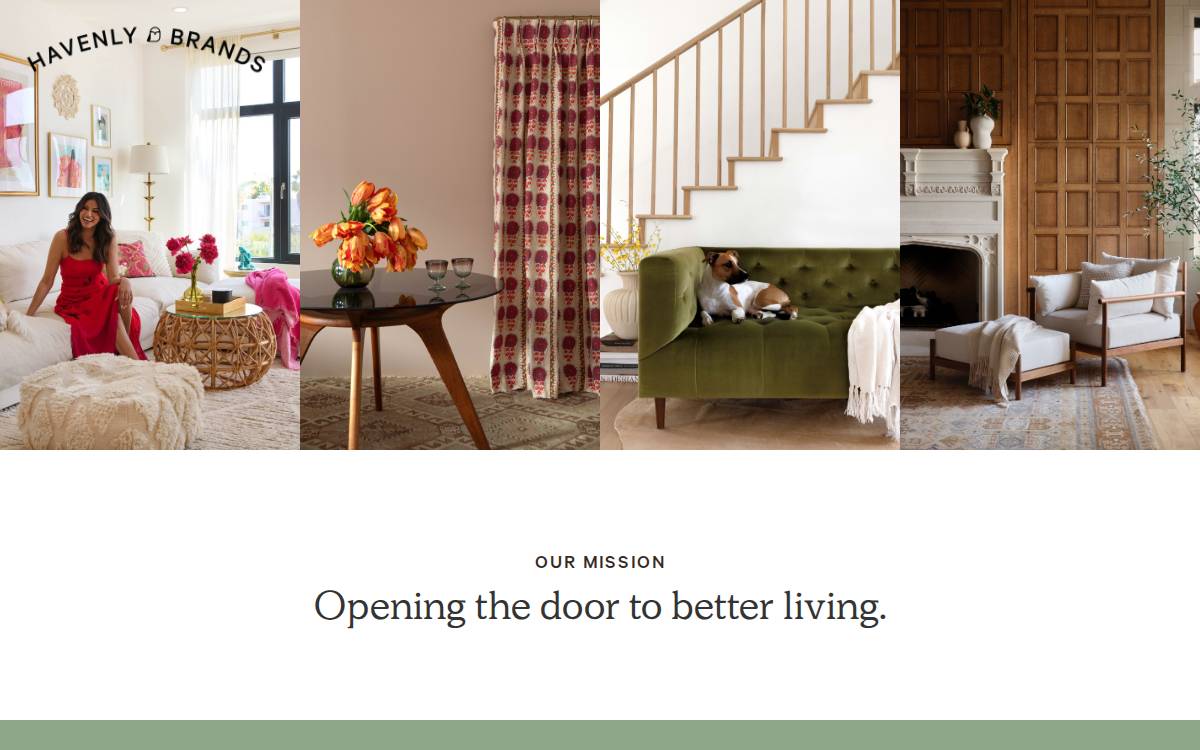 Havenly website preview