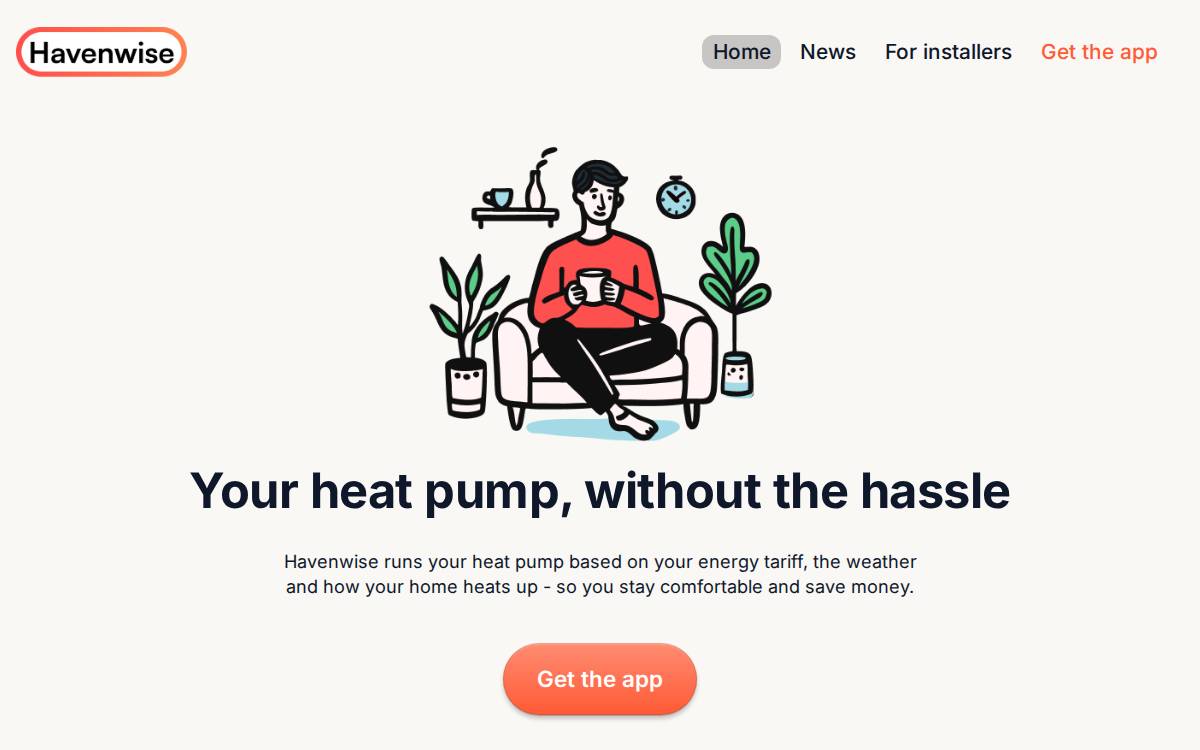 HavenWise website preview