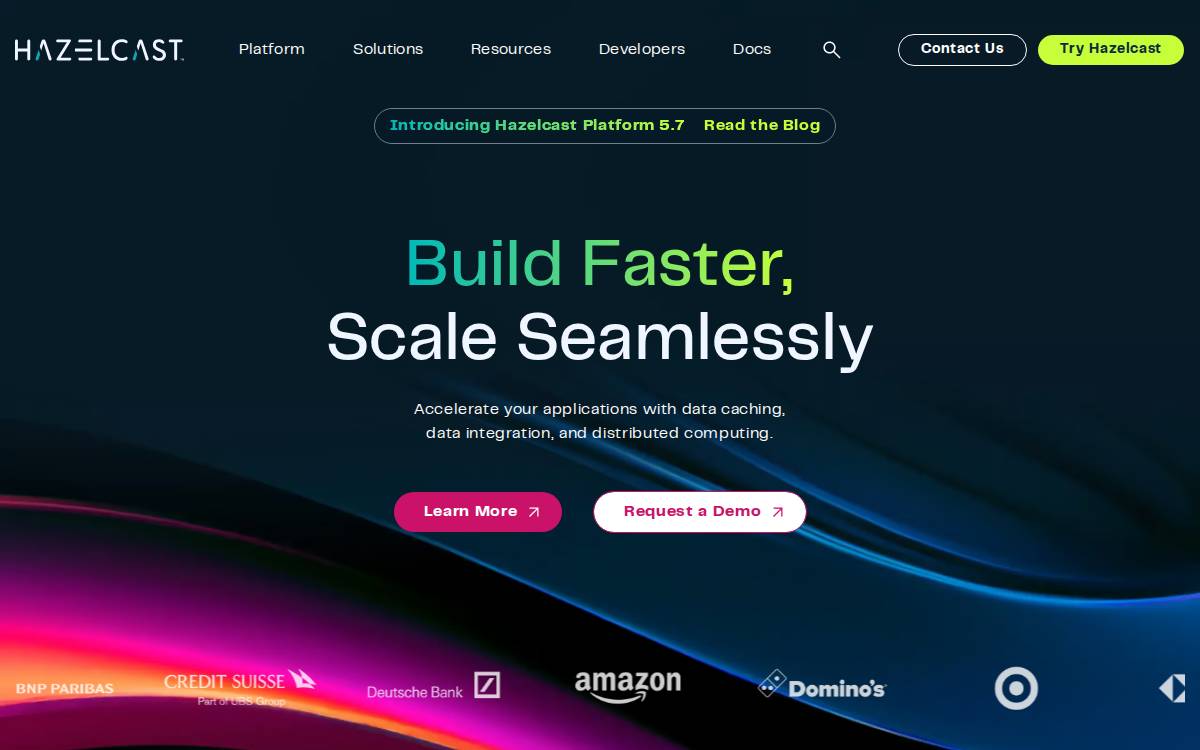 Hazelcast website preview