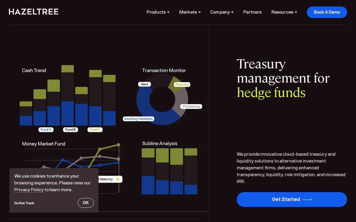 Hazeltree website preview