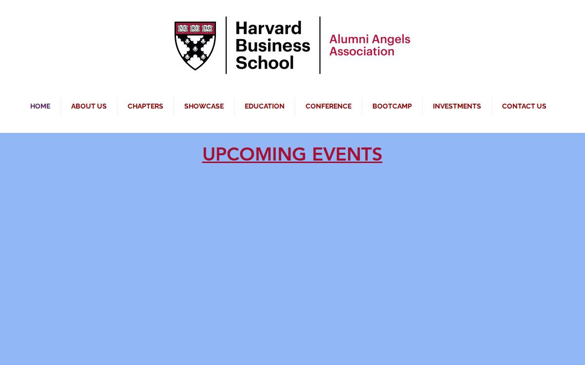 Hbsalumniangels website preview
