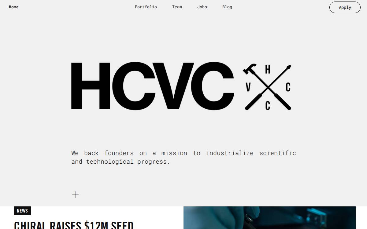 HCVC website preview
