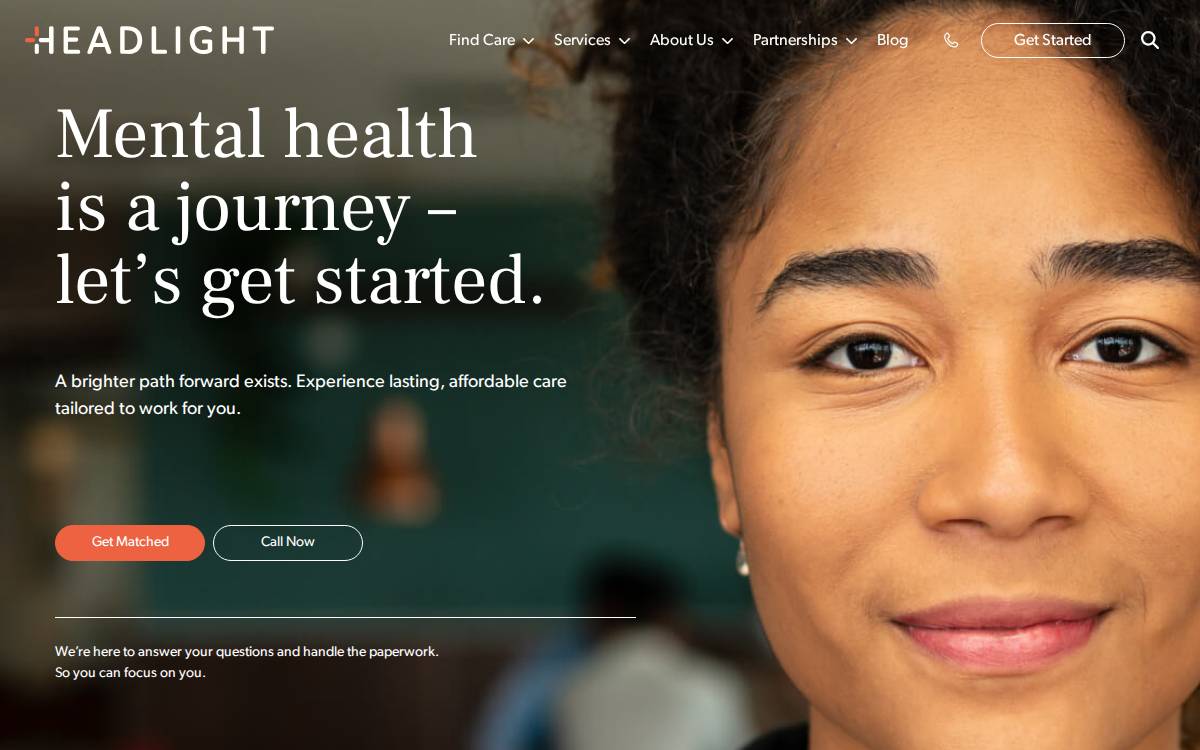 Headlight website preview
