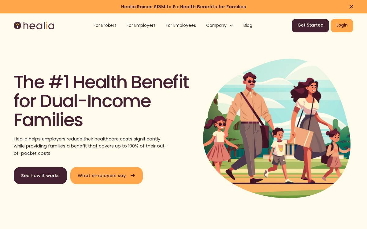 Healia website preview