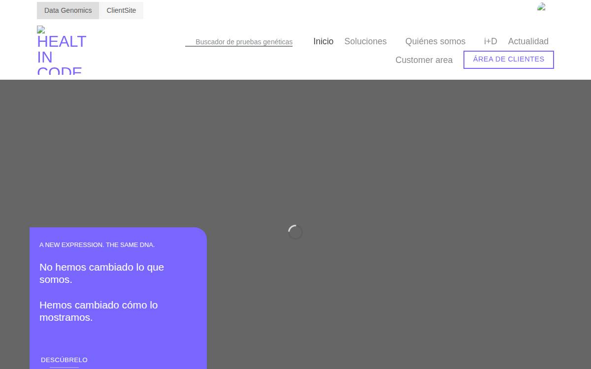 Health in Code website preview