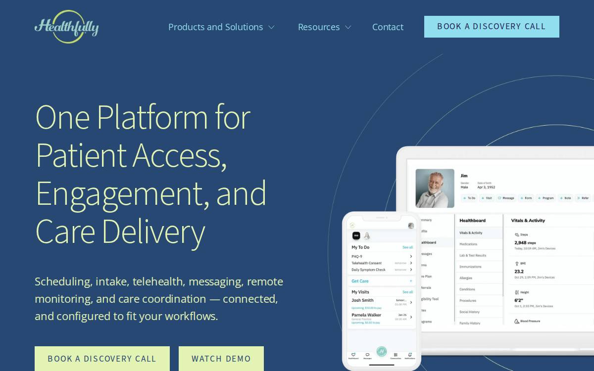 Healthfully website preview