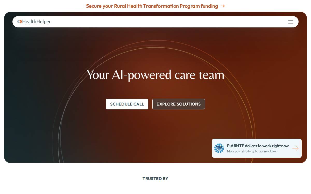 HealthHelper website preview