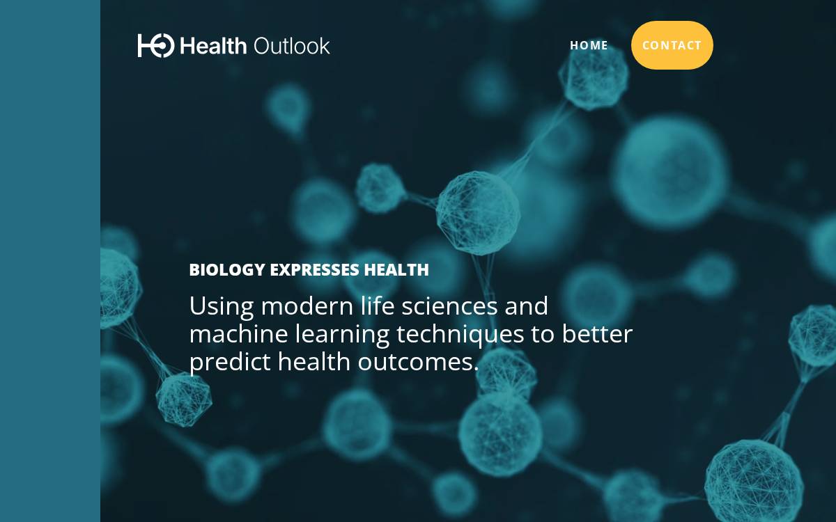 Healthoutlook website preview