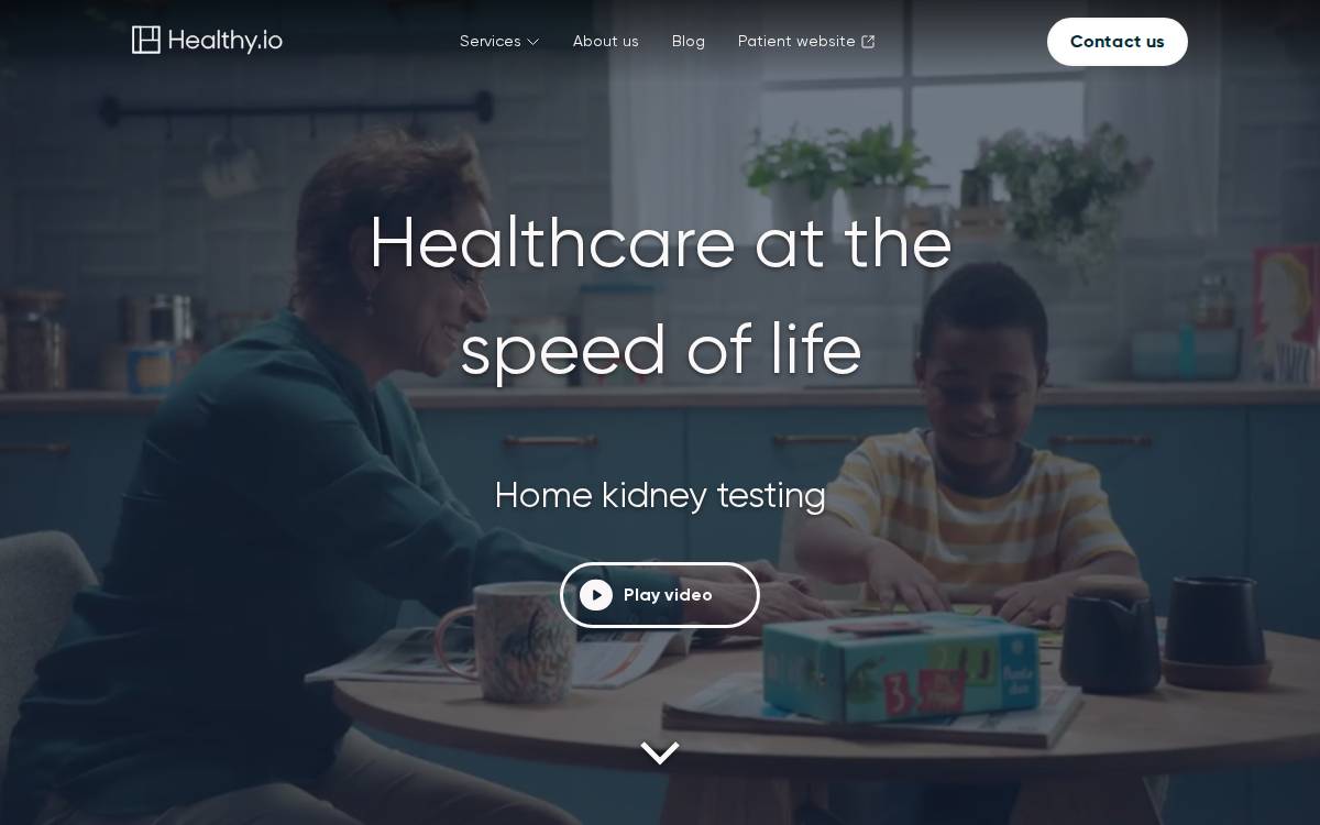Healthy website preview