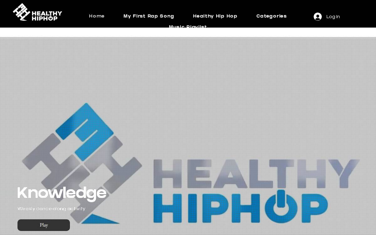 Healthy Hip Hop website preview