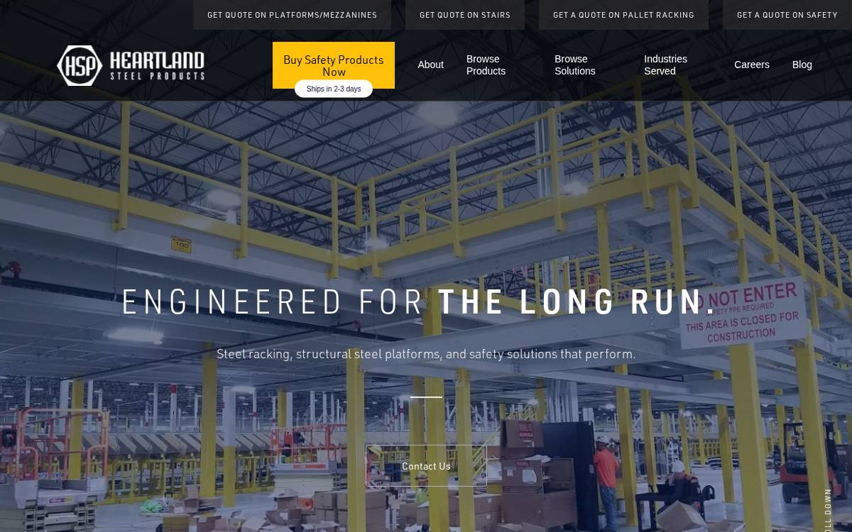Heartland website preview