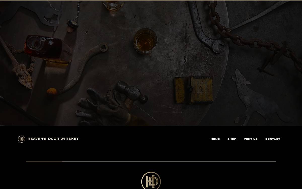 Heaven's Door website preview