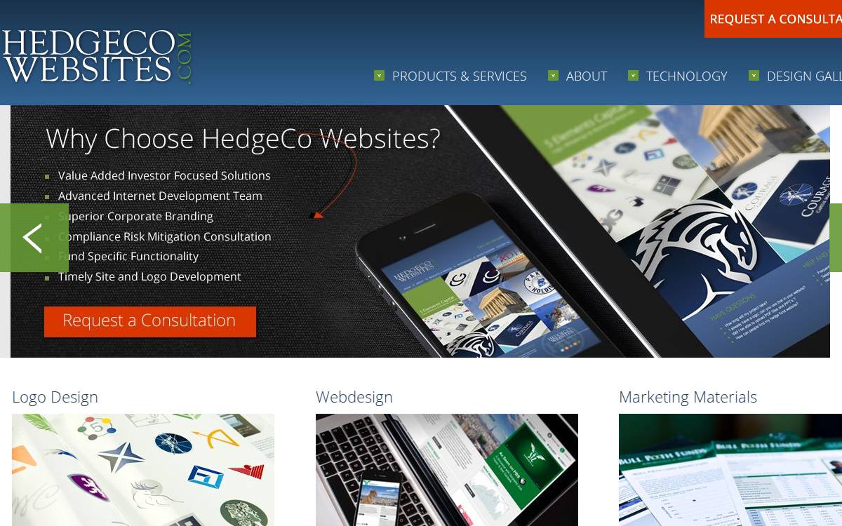 Hedgecowebsites website preview