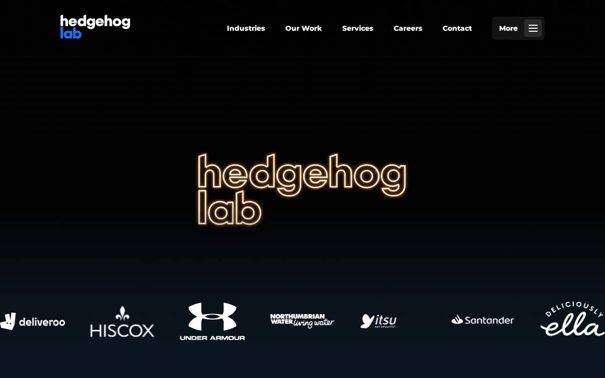 Hedgehog Lab website preview