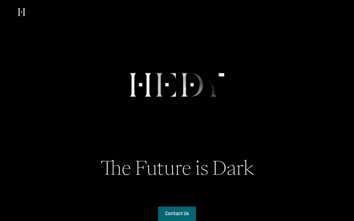 Hedy Cyber website preview