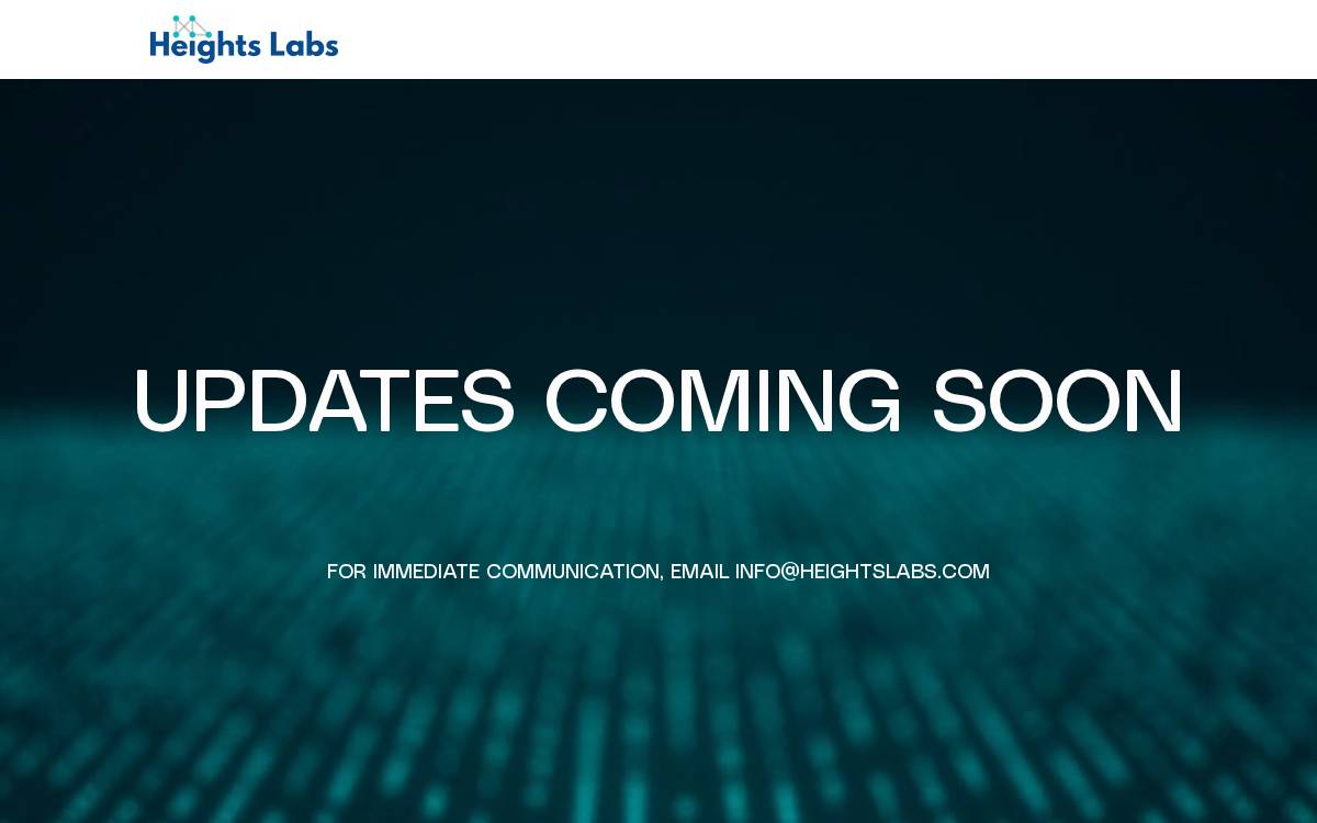 Heights Labs website preview