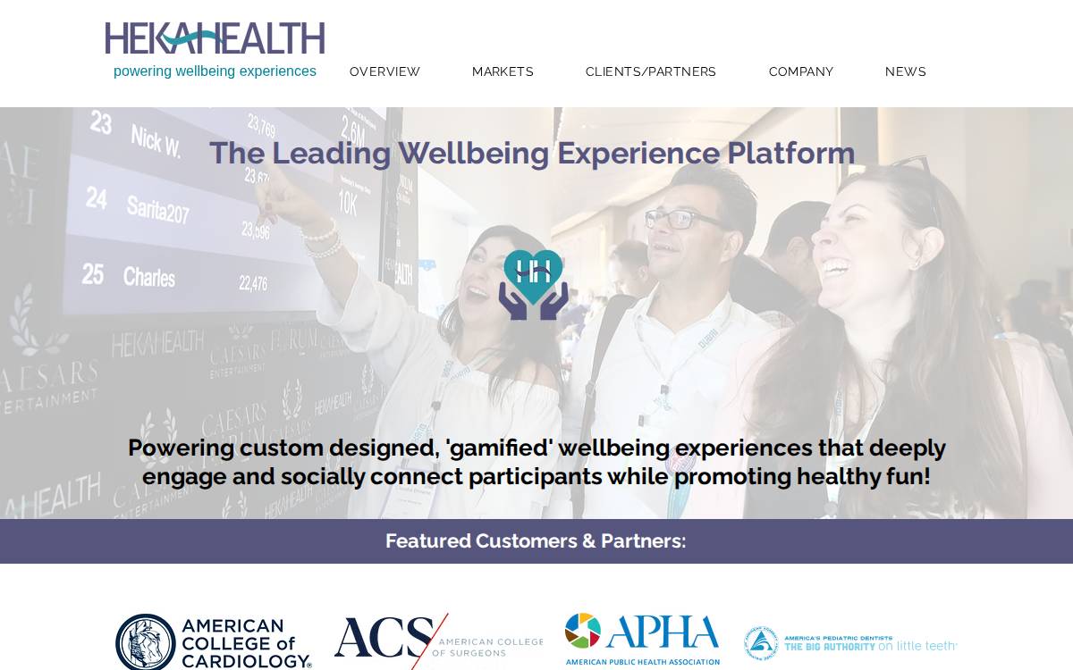 Heka Health website preview