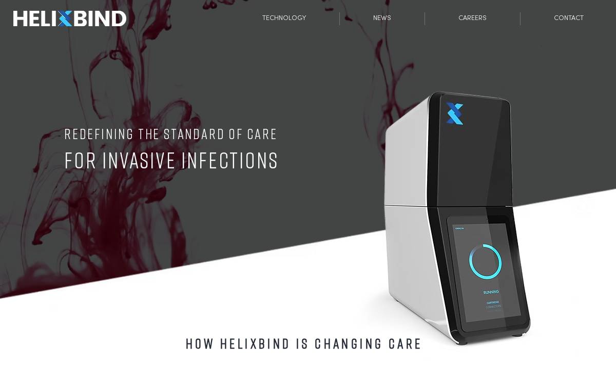 Helixbind website preview