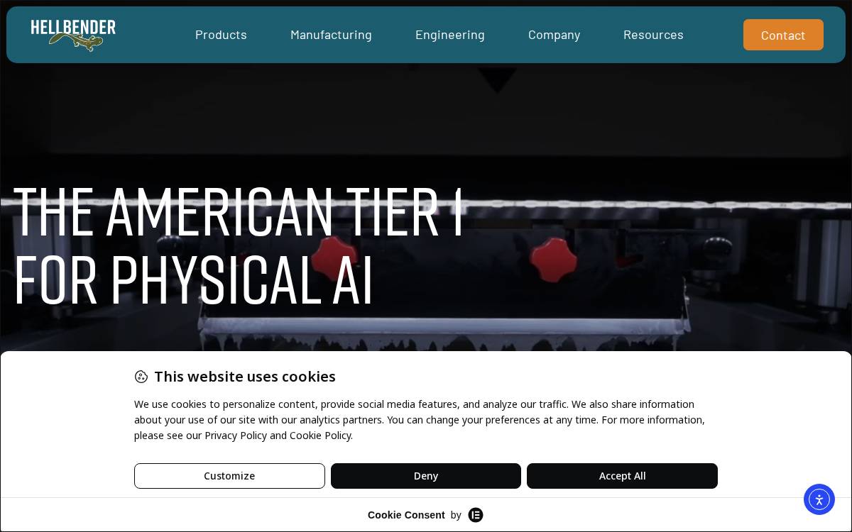 Hellbender Inc. website preview