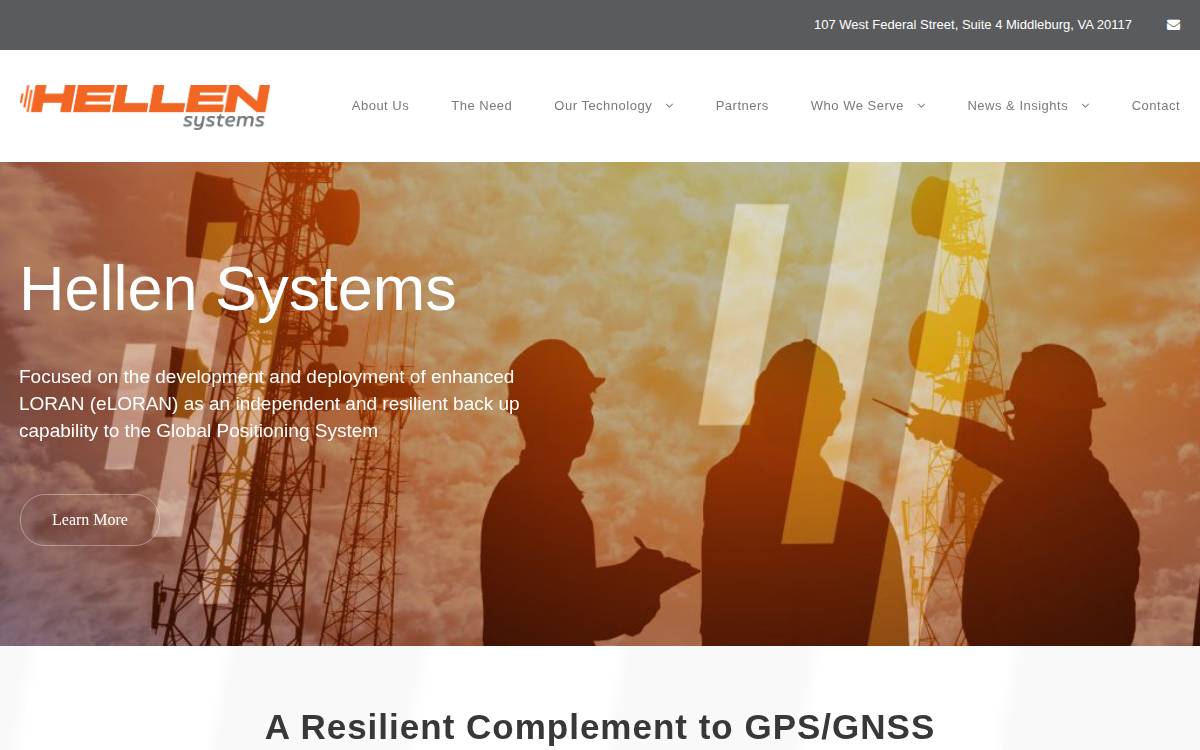 Hellen Systems website preview
