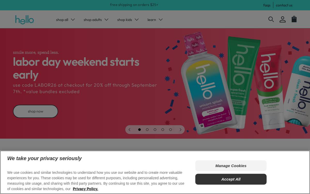 hello website preview