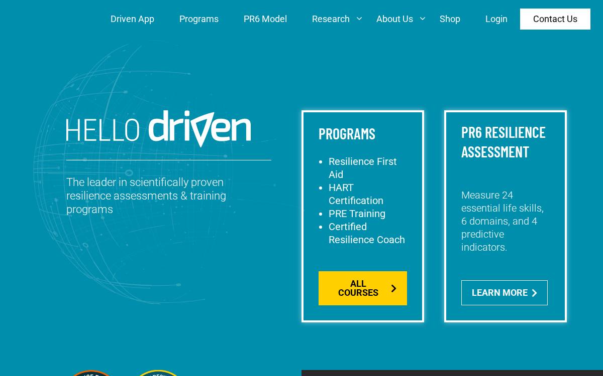 Hellodriven website preview