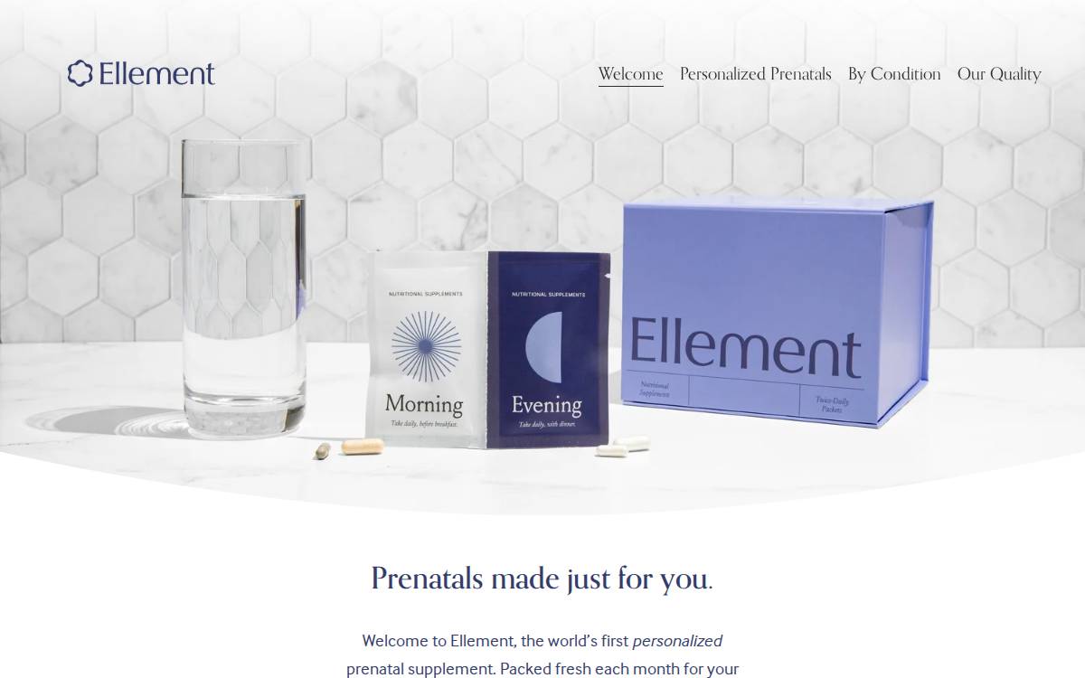 Helloellement website preview