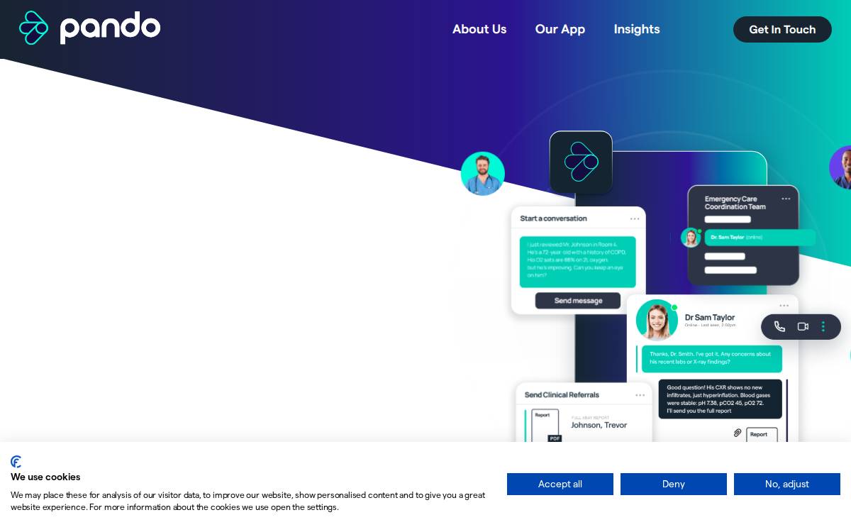 Hellopando website preview