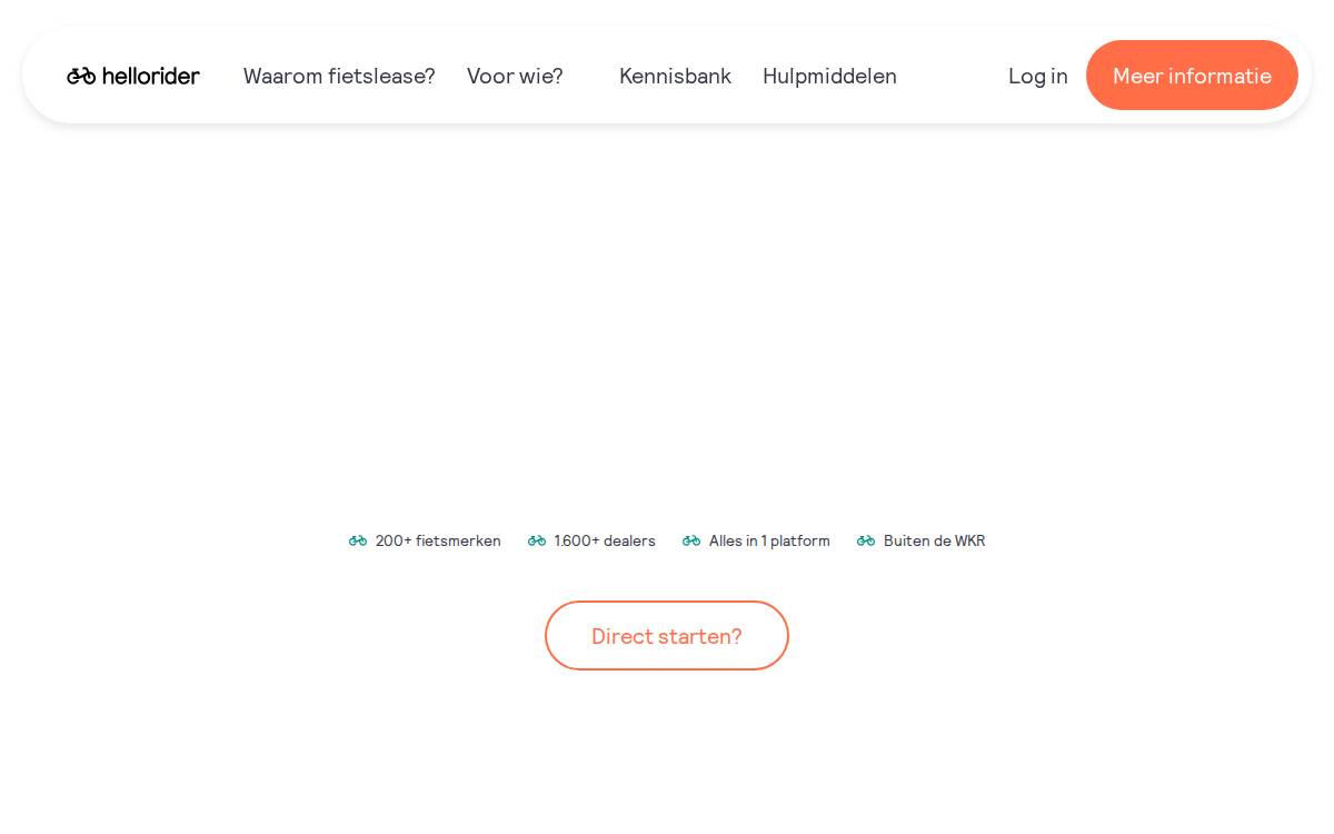 Hellorider website preview