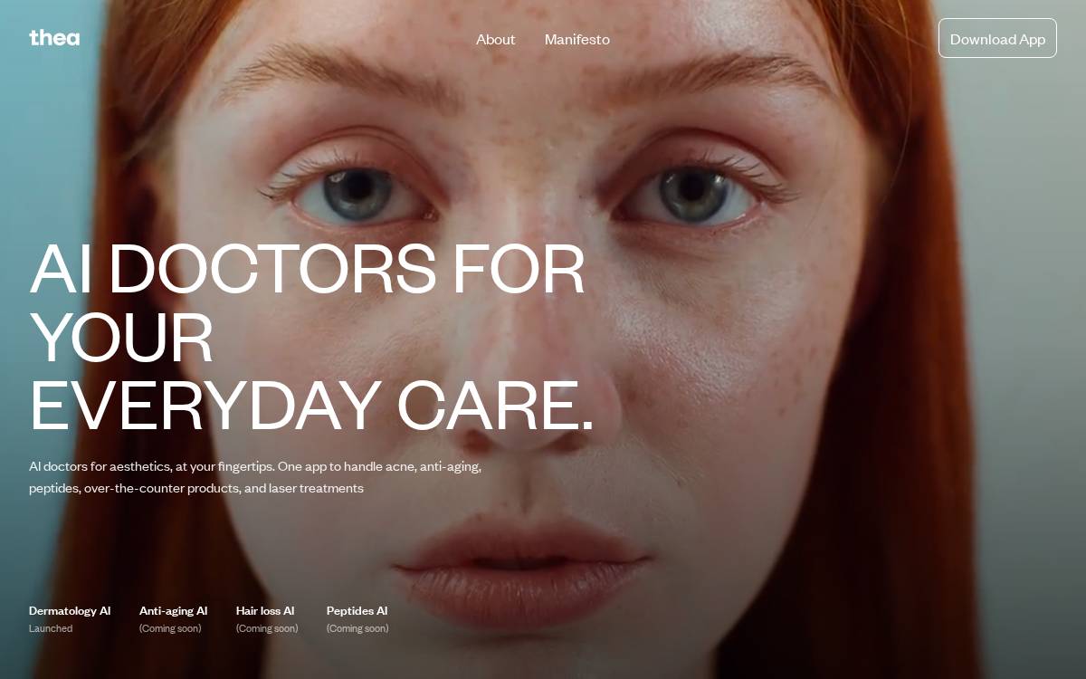 Hellothea website preview