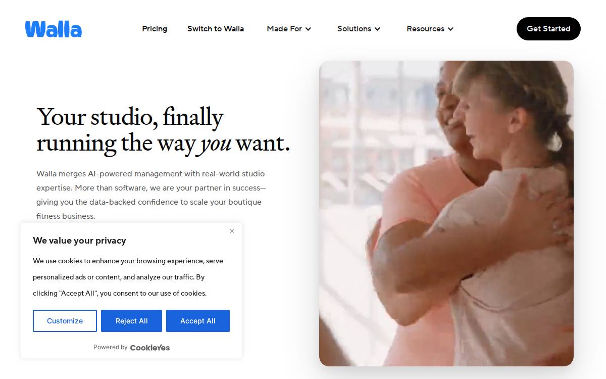 Hellowalla website preview