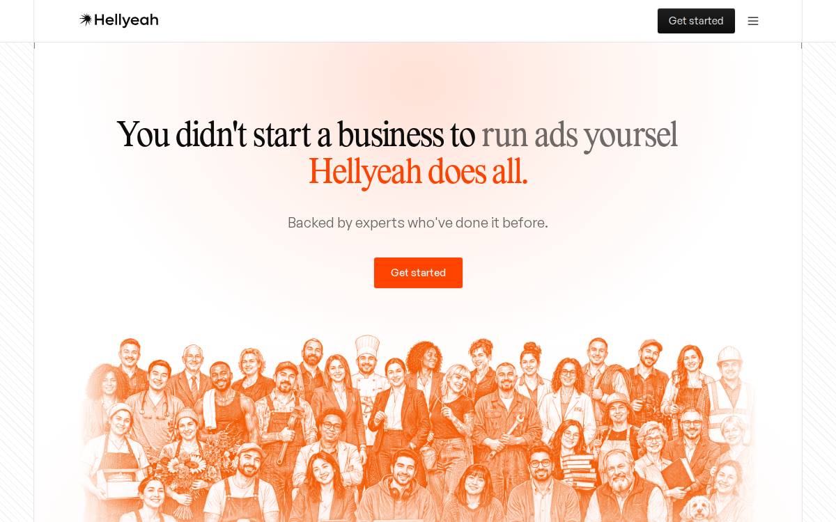 Hellyeah website preview