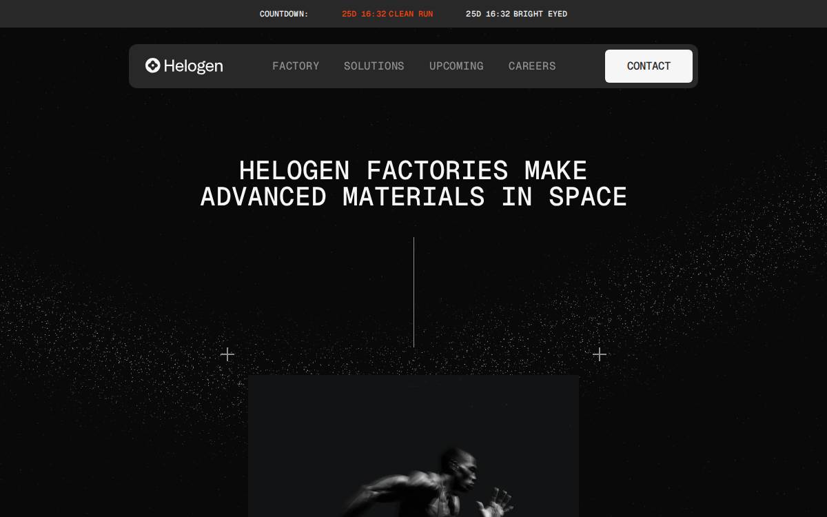 Helogen website preview