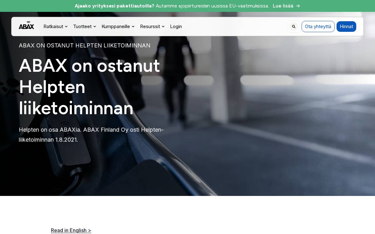 Helpten website preview