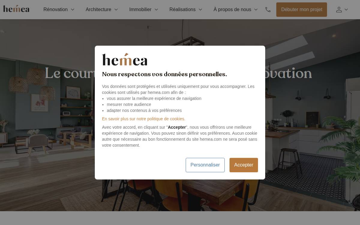 Hemea website preview