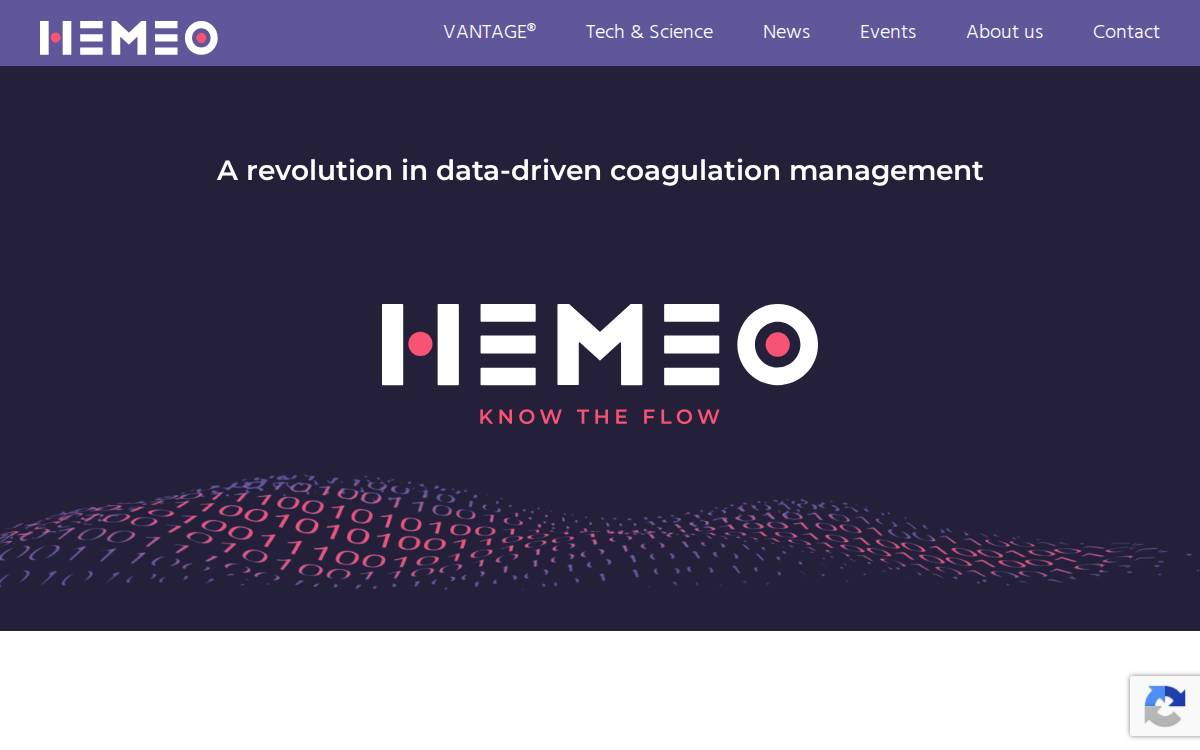 Hemeo website preview