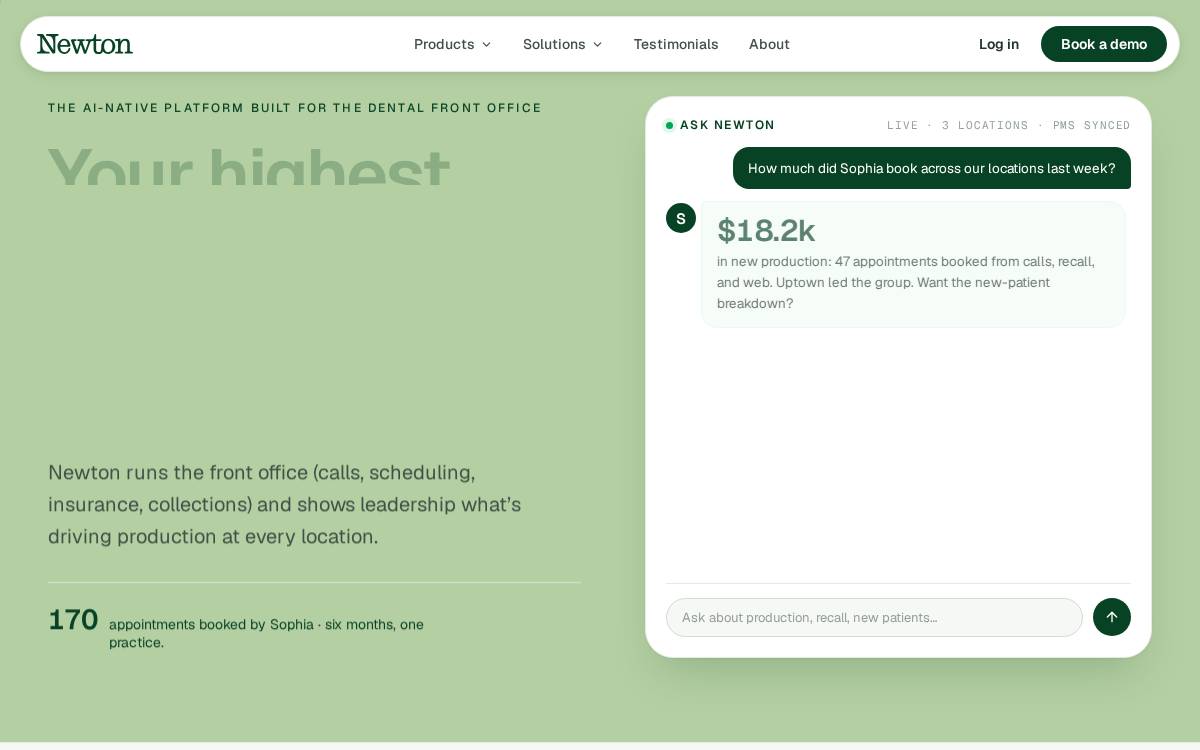 Hemingway website preview